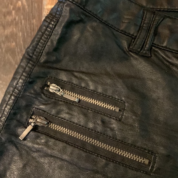 Faux Leather Shorts - Picture 8 of 9